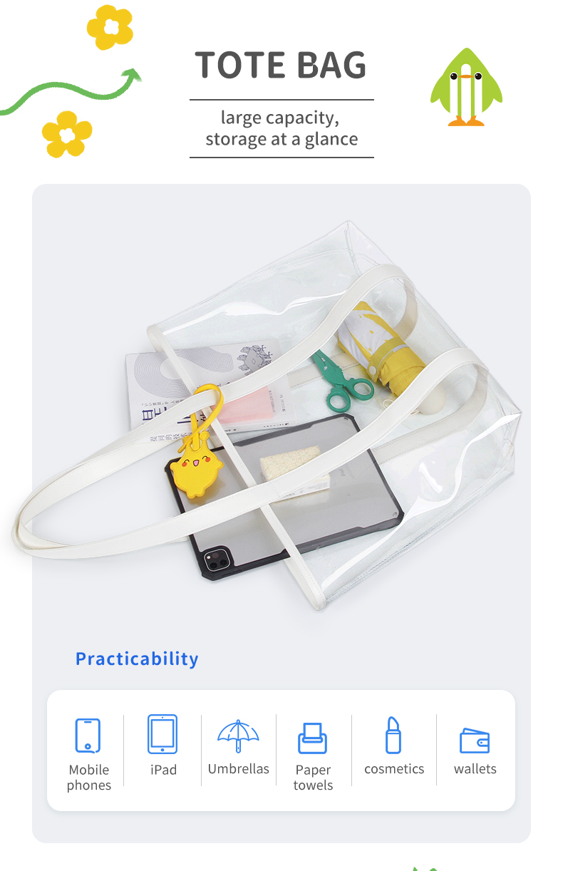 MEGEE JELLY TOTE BAG